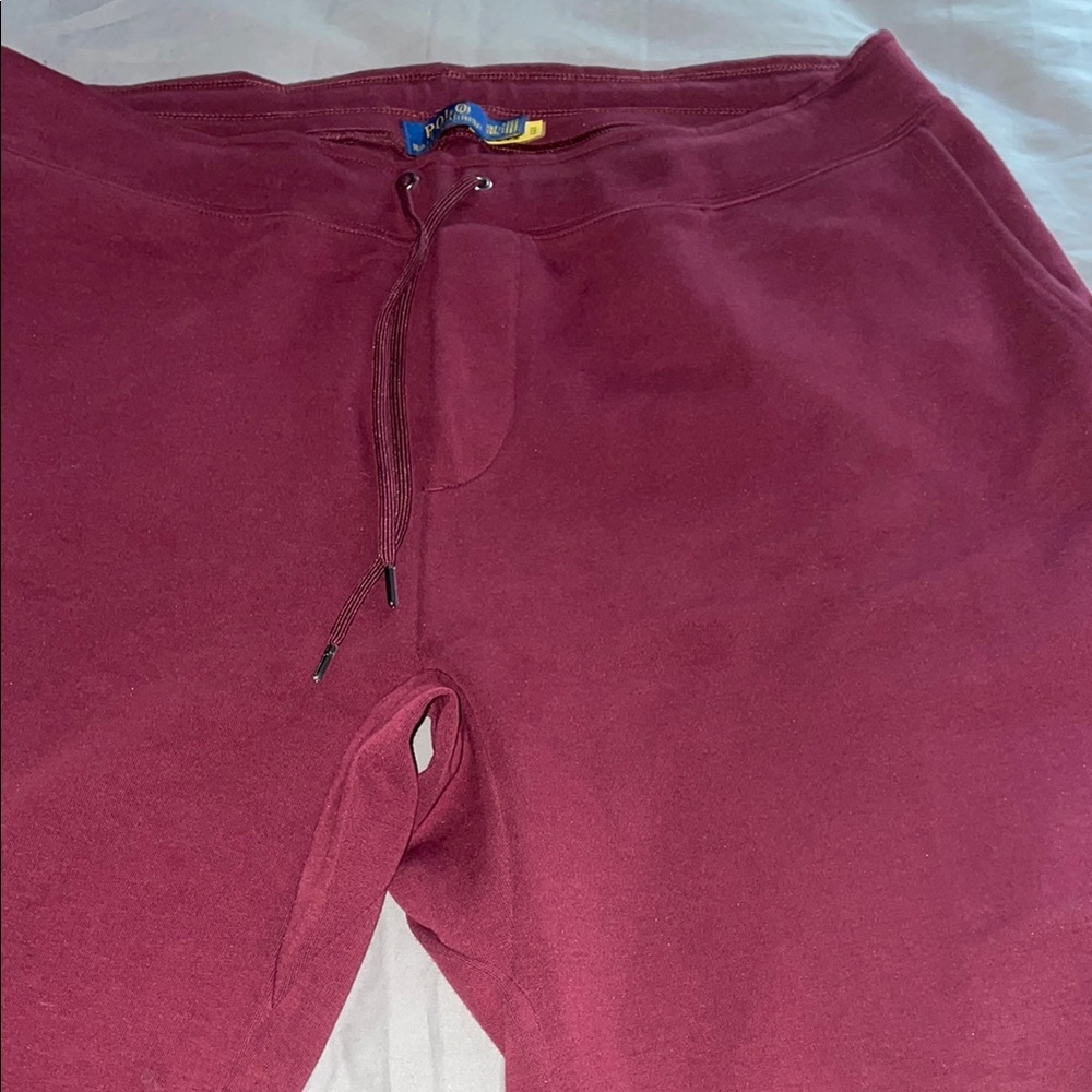 Polo by Ralph Lauren Maroon Joggers